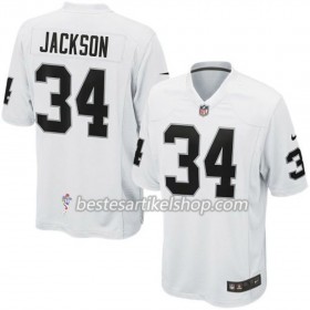 Herren Oakland Raiders Trikot Bo Jackson 34 Nike Weiß